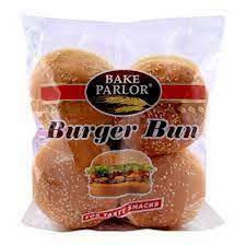 BAKE PARLOR BURGER BUN 4 PCS