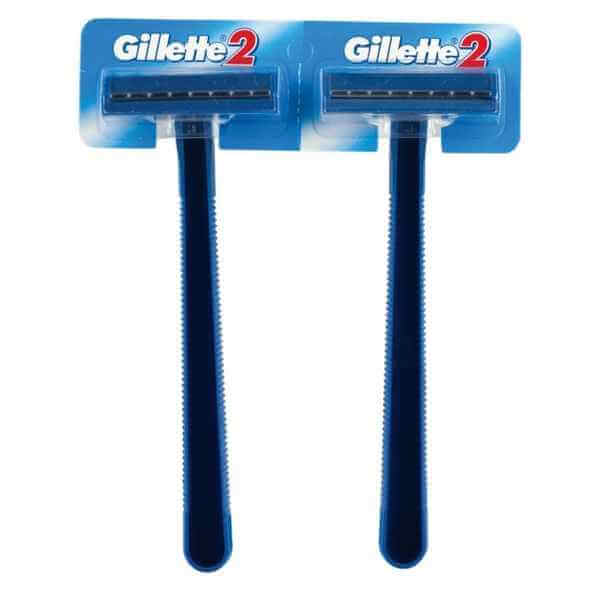 GILLETTE 2 RAZOR 1x2