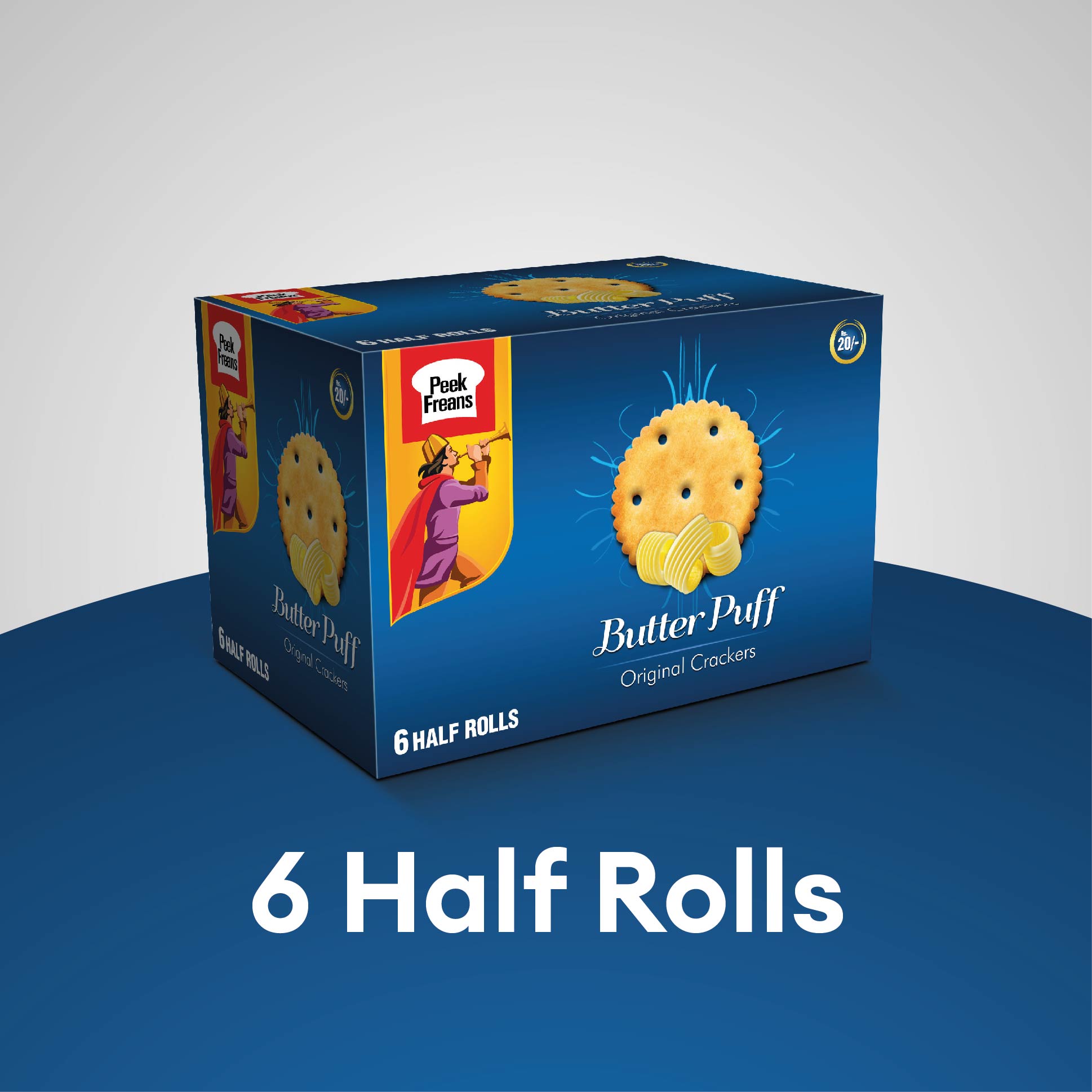 Butter Puff Classic Half Roll