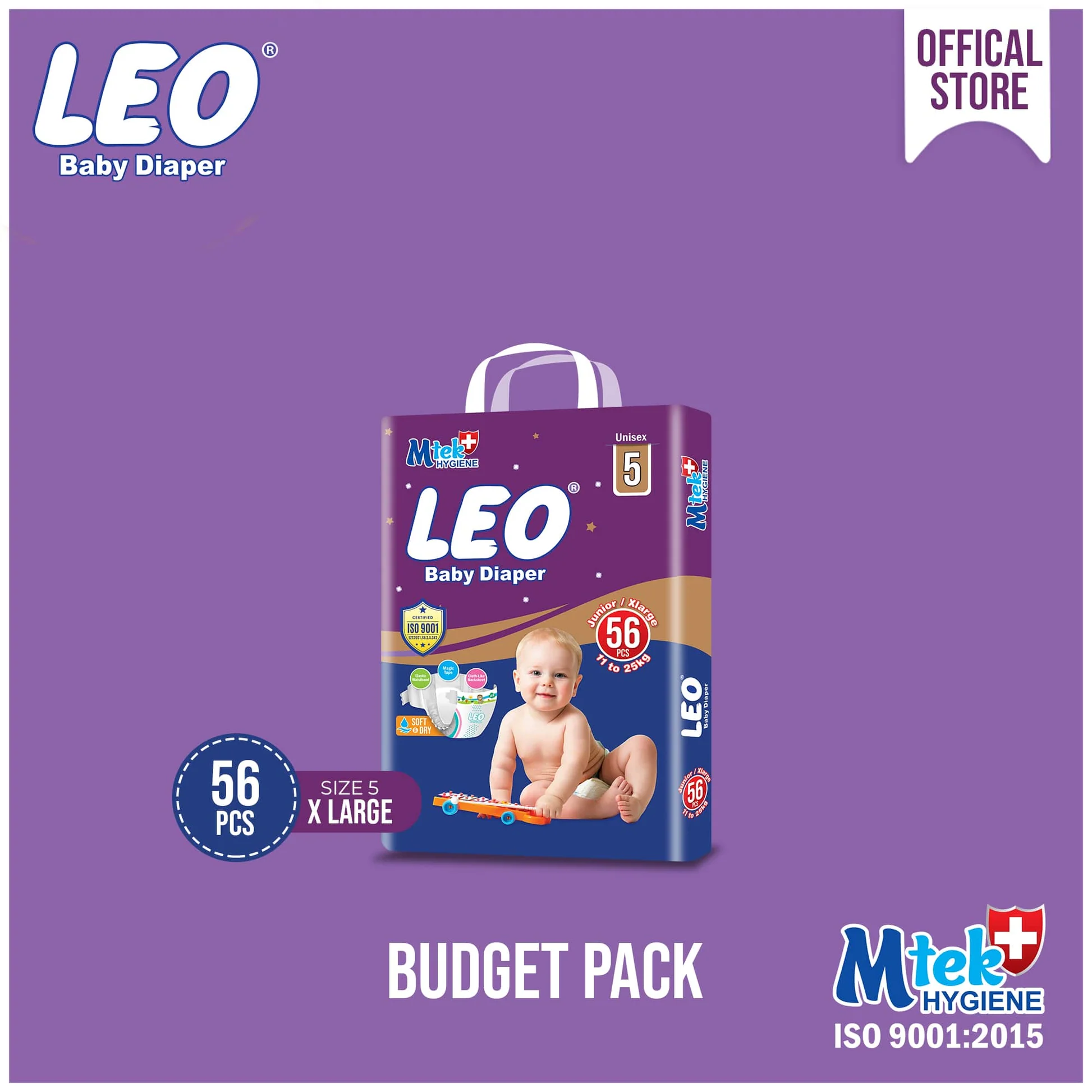 LEO DIAPER #5 56S