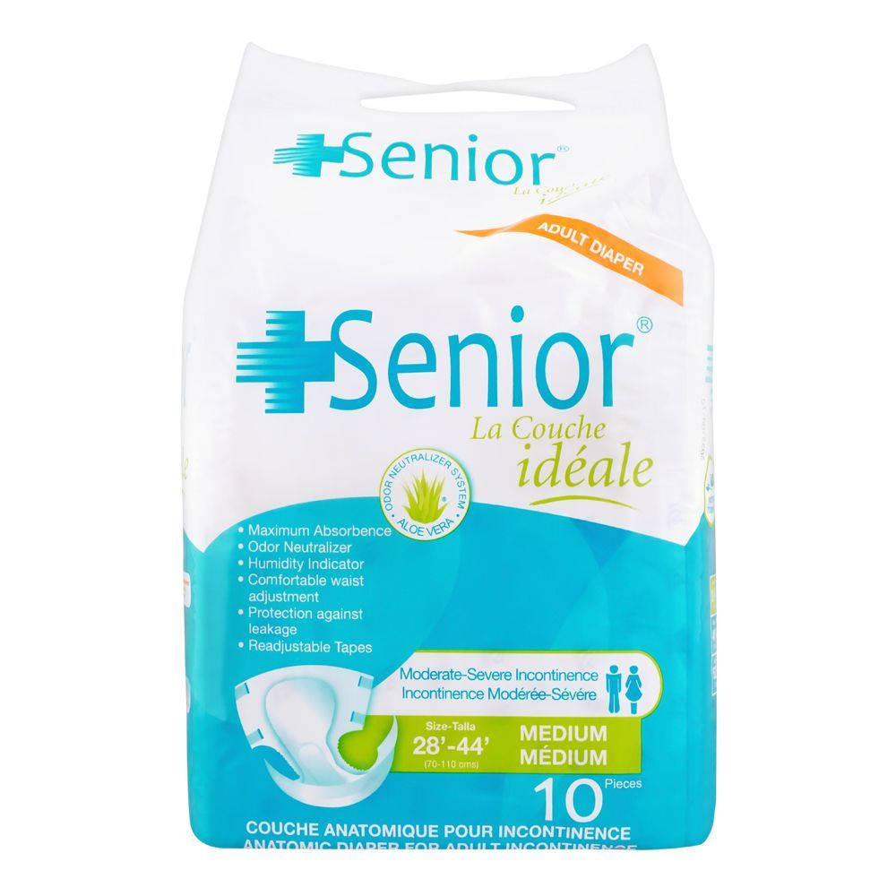 SENIOR ADULT DIAPER MEDIUM 10'S