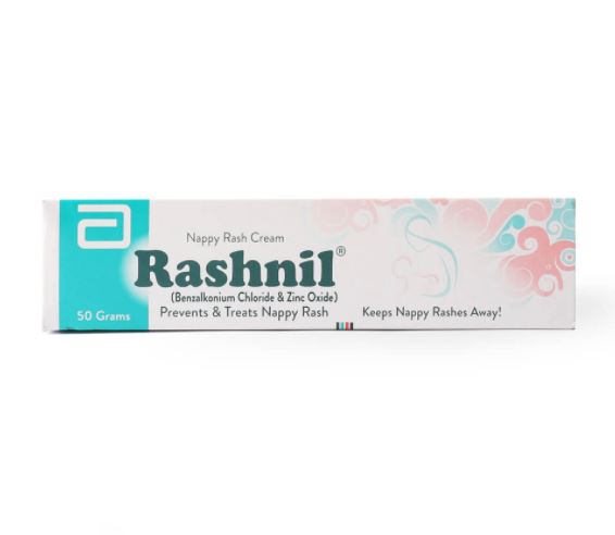 RASHNIL CREAM 50GM 1'S