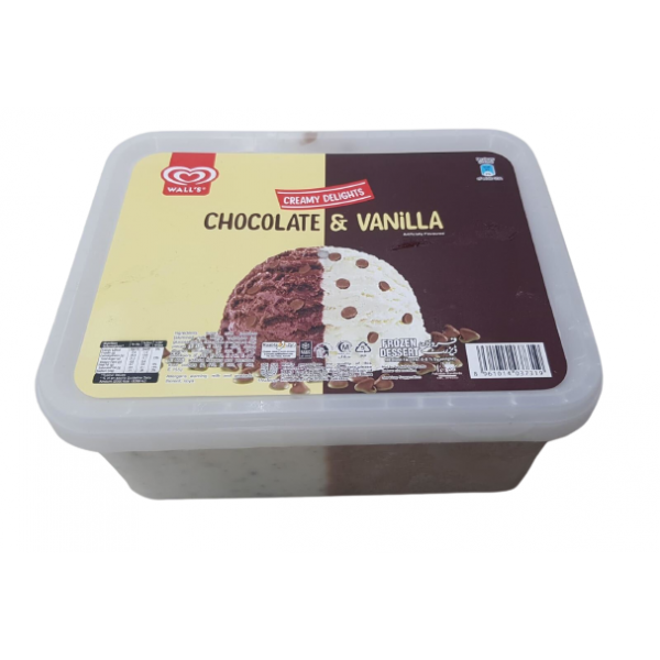 CHOCOLATE & VANILLA TUB 1.4LTR