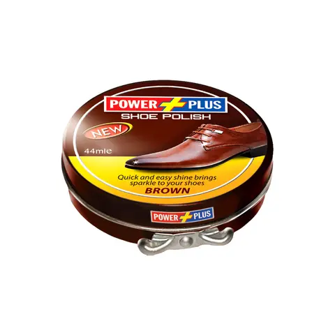 TIN SHOE POLISH -44 ML Brown