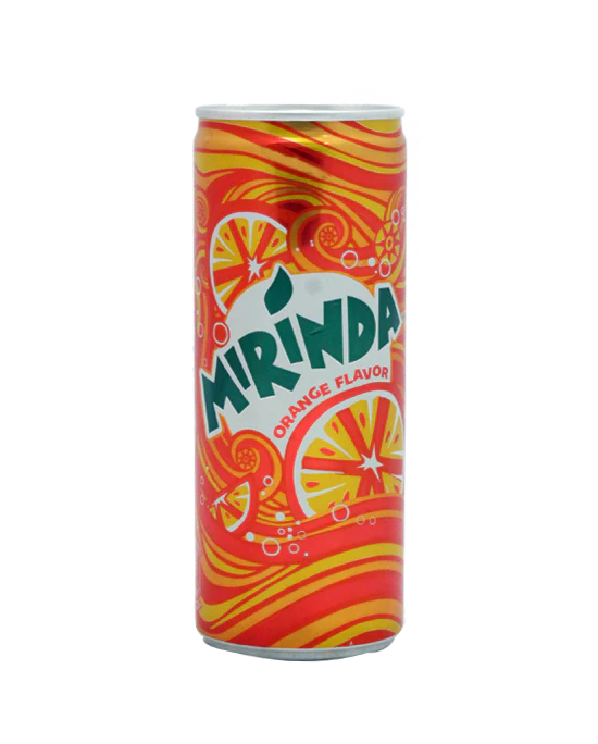 MIRINDA CAN 250ML 1'S