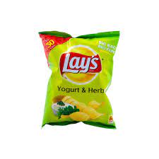 LAYS YOGURT& HERB 23G  (RS 30)