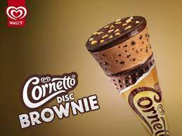 CORNETTO BROWNIE 24X105ML RS.160)