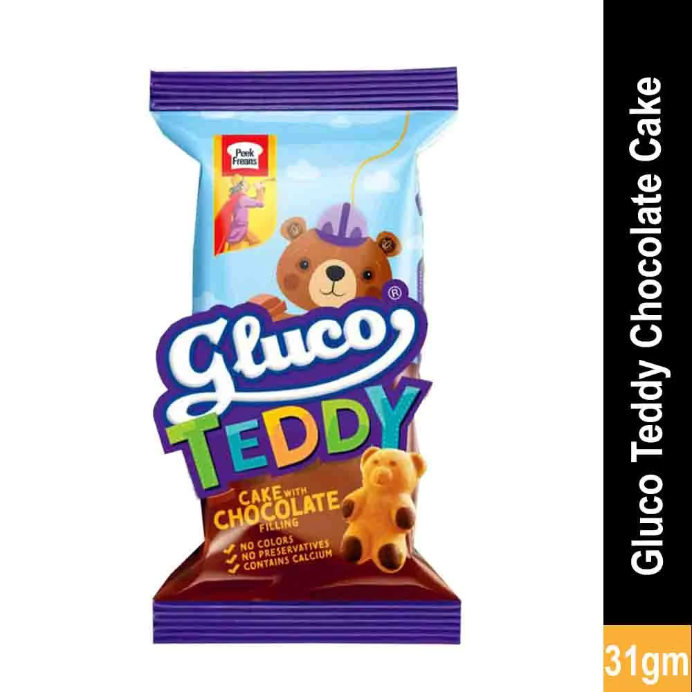 Gluco Cake Up Teddy Chocolate