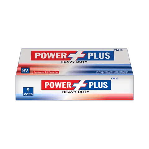 POWER PLUS HEAVY DUTY 9V 1'S