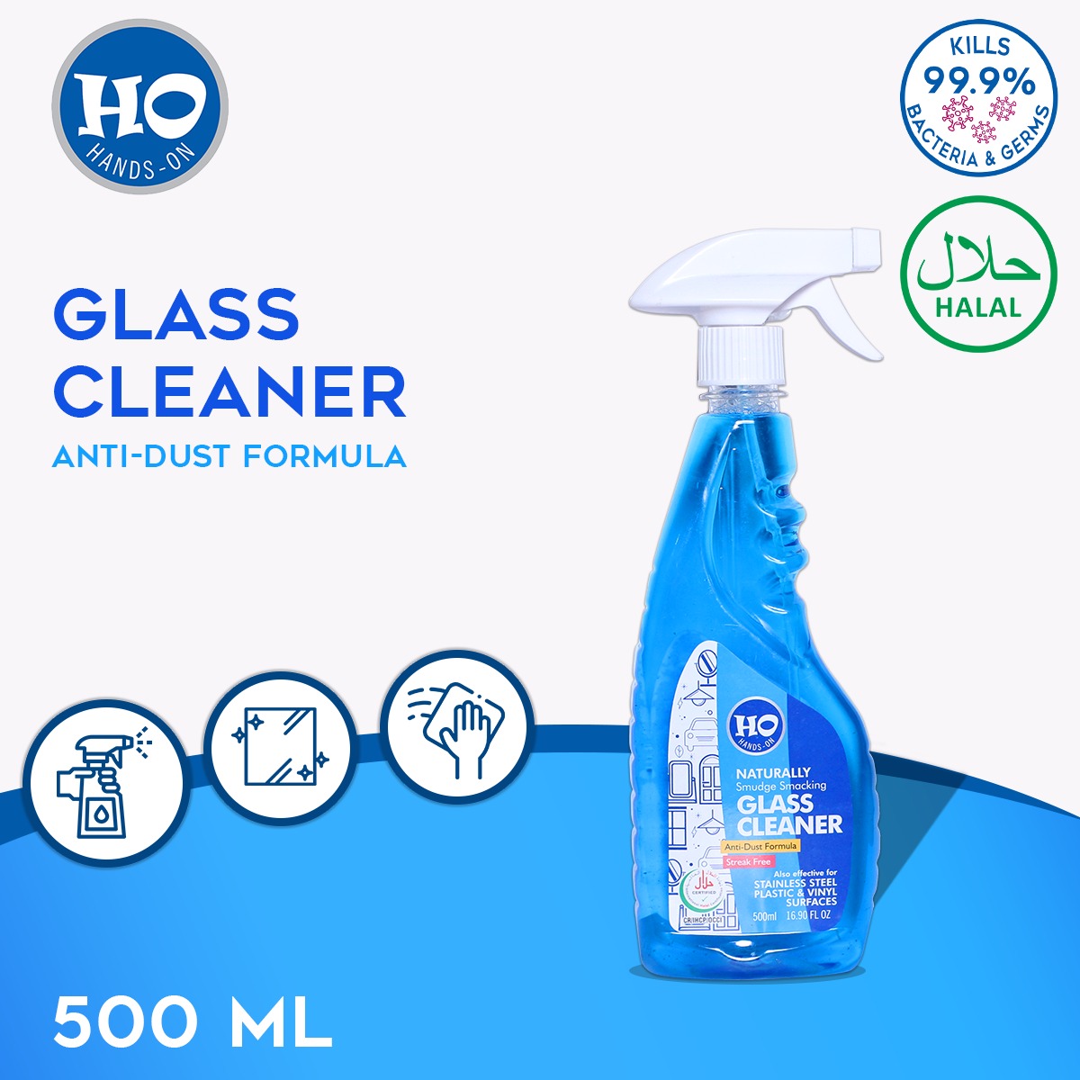 GLASS CLEANER 500ML