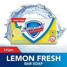 SAFEGUARD LEMON FRESH SOAP 125GM