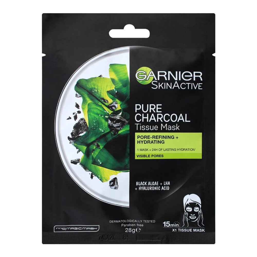 SHEET MASK CHARCOAL 28G