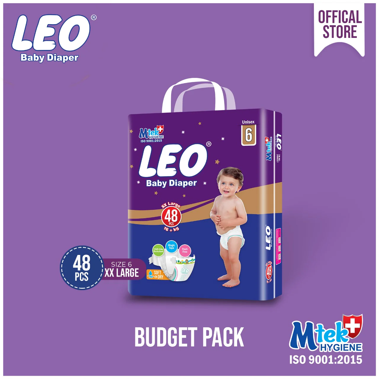 LEO DIAPER #6 48S