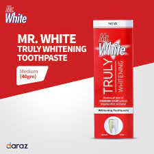 MR. WHITE TRULY WHITEING 40G