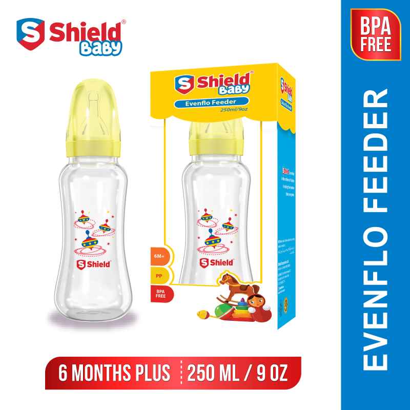 SHIELD EVENVFLO FEEDER 250ML