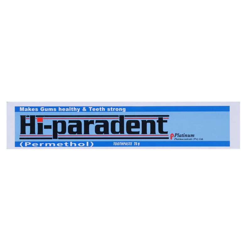 HI-PARADENT TOOTH PASTE 75 GM 1S